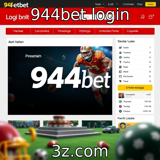 Experiência de usuário no 944bet login é otimizada